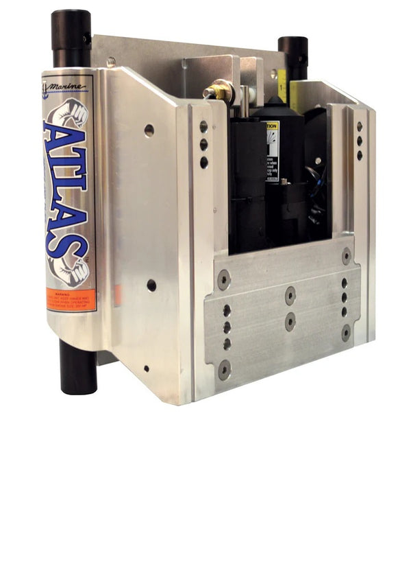 T H Marine Atlas 12in Jack Plate Heavy Duty Hydraulic Polished