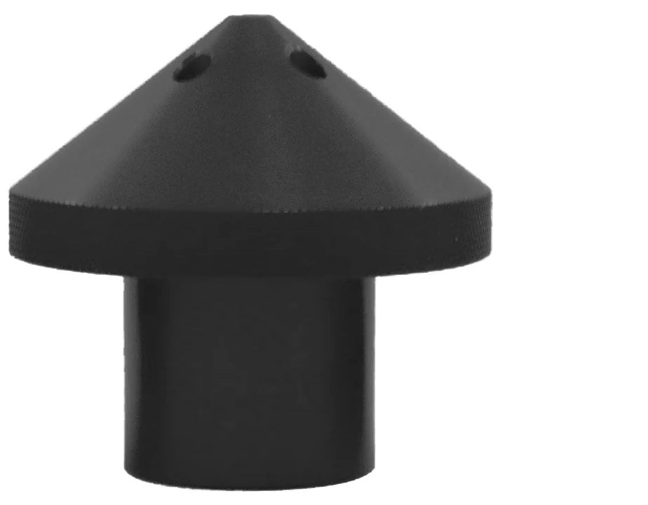 TH Marine G-Force Eliminator Black Prop Nut For Lowrance Ghost - GFEL-LG-BK-DP