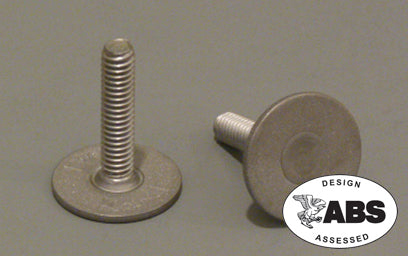 Weld Mount 0.75in Tall #8 x 32 PS62-832-12SS-10 SS Stud 0.62in Base 10 Pack - PS62-832-12SS-10