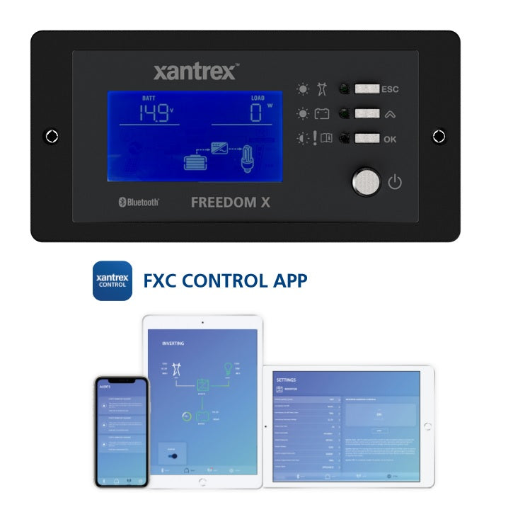 Xantrex 808-0817-02 Remote With 25ft Cable and Bluetooth For Freedom X and XC Inverters - 808-0817-02