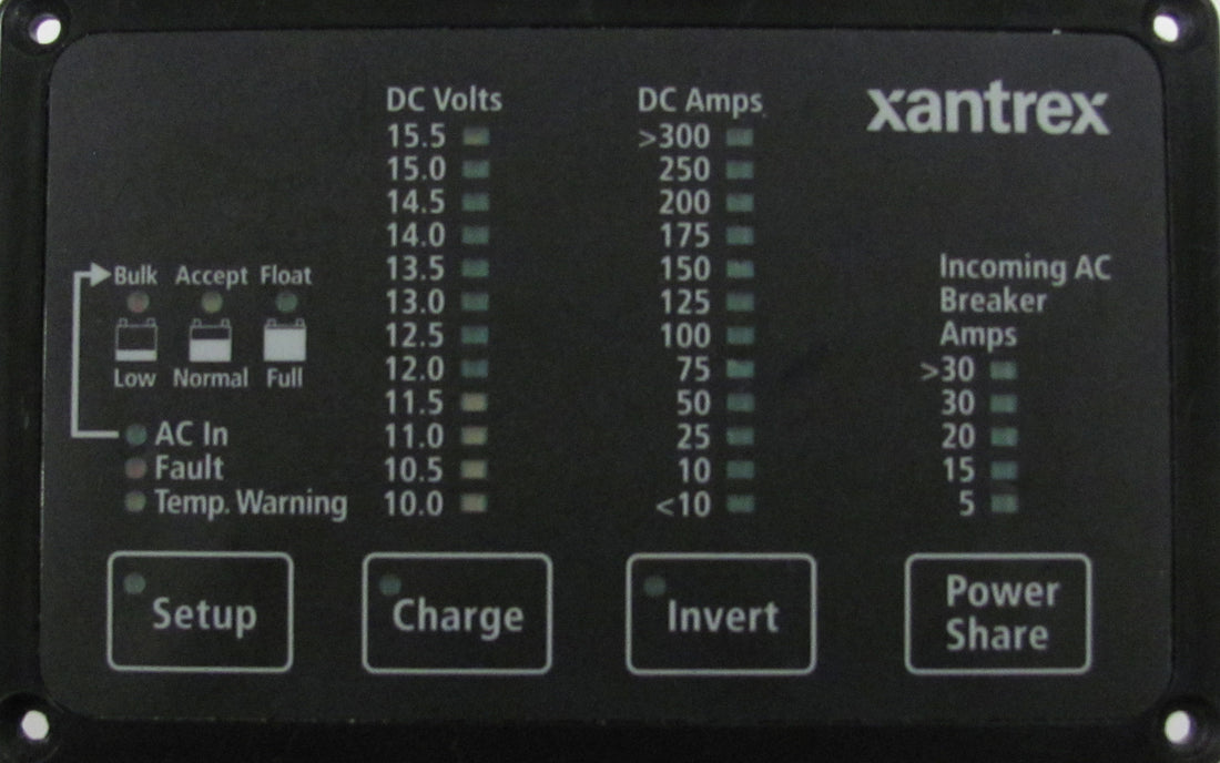 Xantrex FMD 12-25 Remote W/ 25ft Cable - 84-2056-01